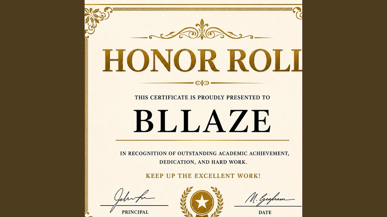 Watch HONOR ROLL on YouTube Watch HONOR ROLL on YouTube