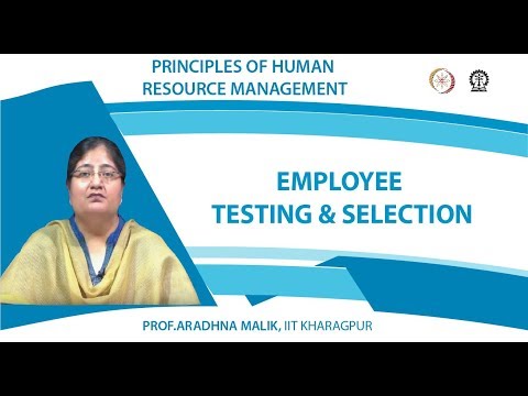 Employee testing & selection
