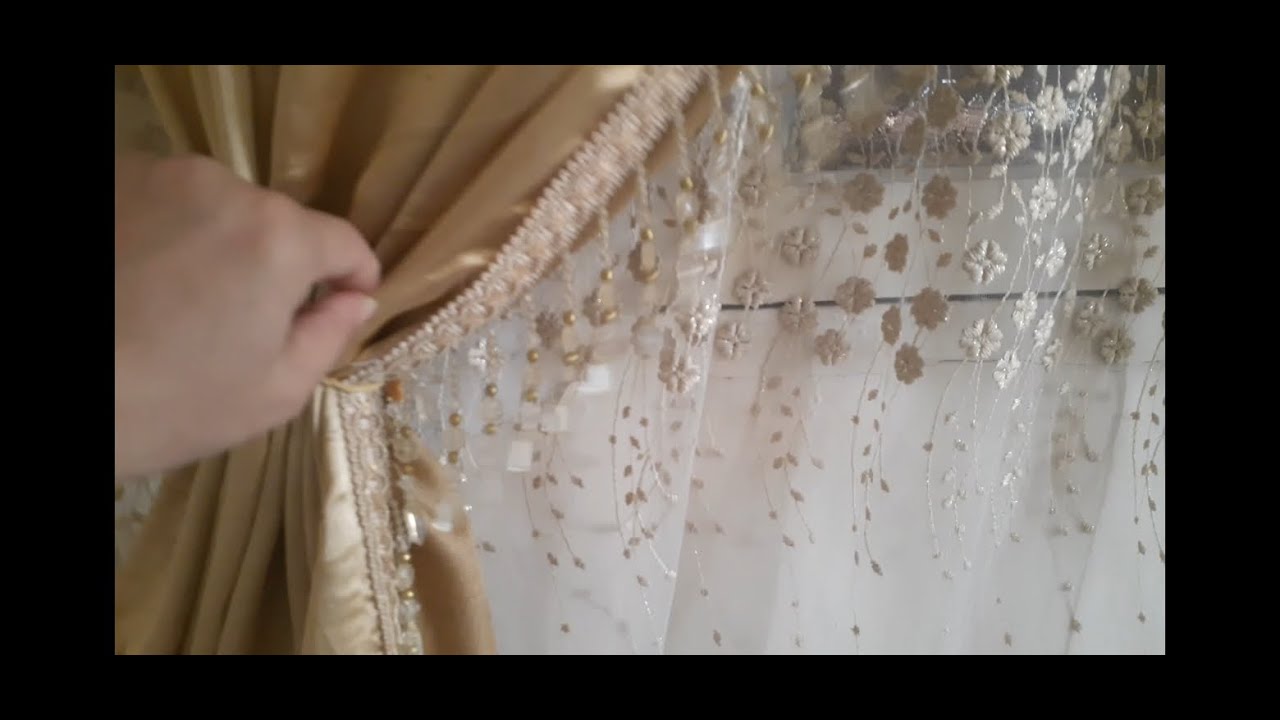 طريقة خياطة الستائر بأقل التكاليف وتوب غير من جوطية ونتيجة زوينة