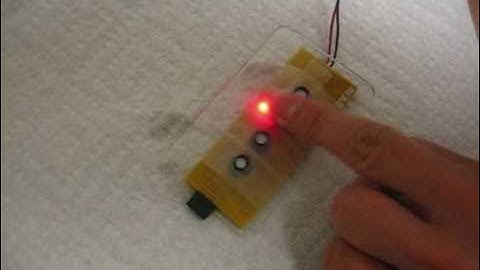 ASI Capacitive Touch Sensor - Waterproof Demo
