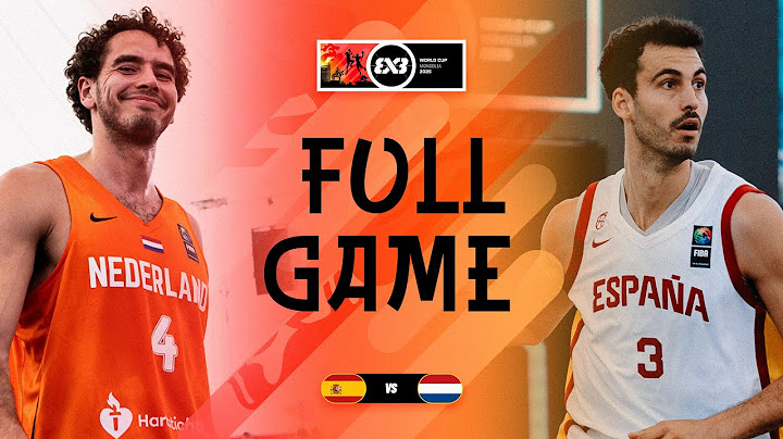 Netherlands 🇳🇱 vs Spain 🇪🇸 | Men | Full Pool Game | FIBA 3x3 World Cup 2025 | 3x3 Basketball