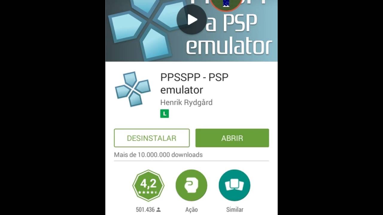 Como baixar PPSSPP no Android