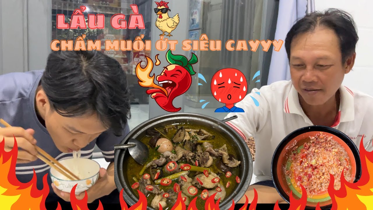 ĂN LẨU GÀ NẤU NẤM NGON NGON QUÁ CHỪNG | Hai Mén TV