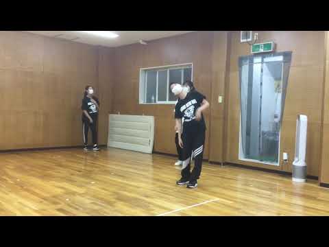 エアロビック技能検定 1級稽古 フリールーティン キッズダンシング火曜日クラス キッズガーデン武蔵小杉教室 指導 神作彩葵咲 2021,7,20