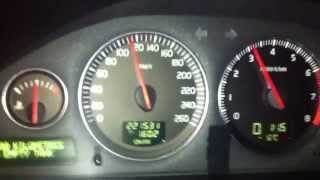 Volvo xc70 2.5t acceleration 0100