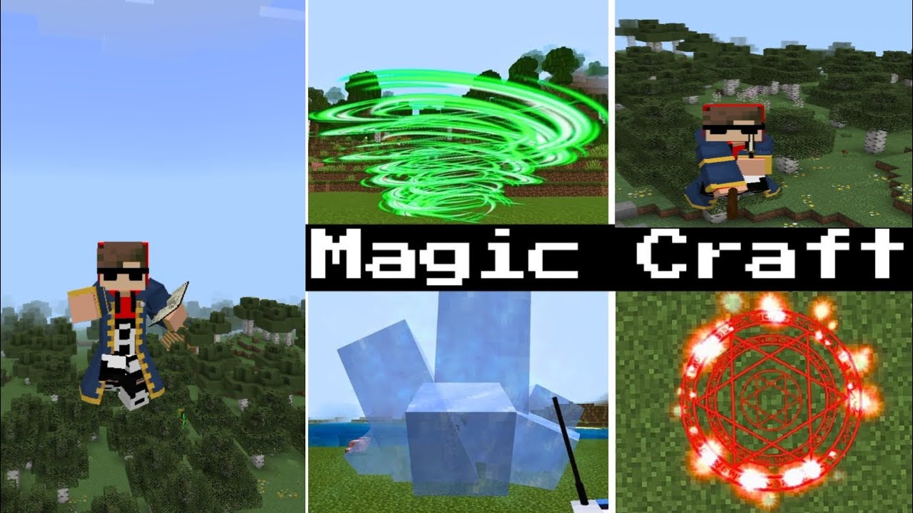 Welcome to Minecraft PE 1.21.111+ Magic Craft Addon! - YouTube
