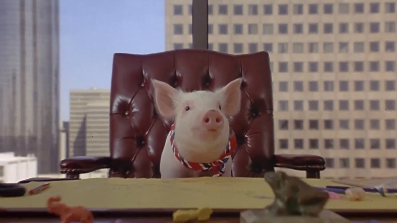 小猪为了不被做成香肠，努力成为了公司老板，一部搞笑动物电影