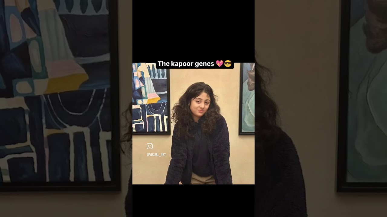 The kapoor genes work so well !! 💗💖