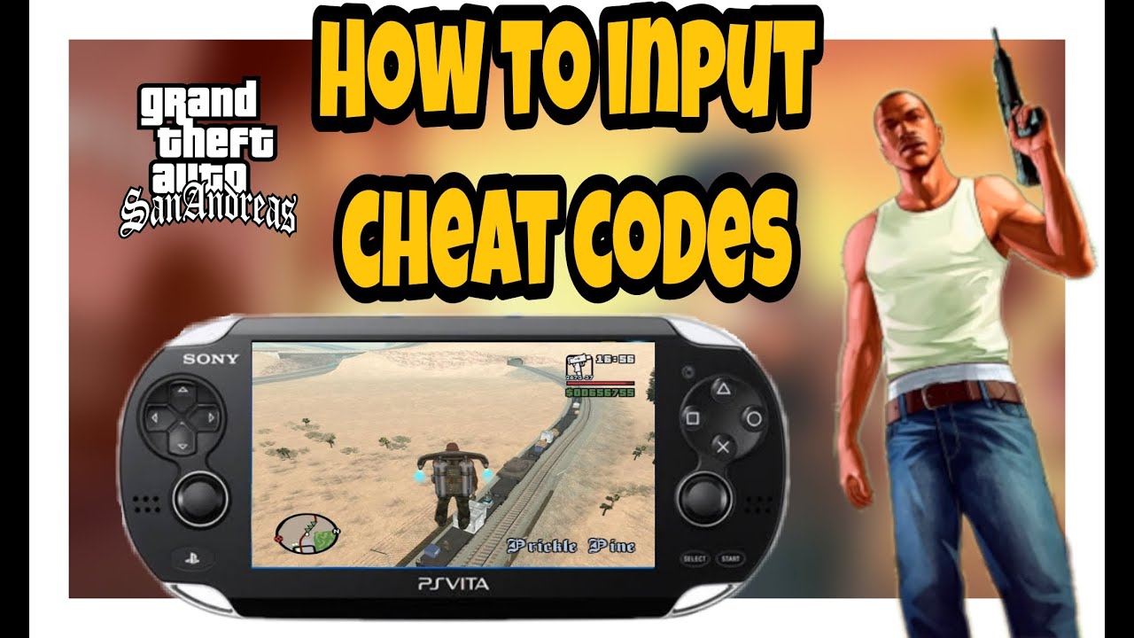 GTA SA : cheat codes work!!! : r/VitaPiracy