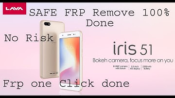 Lava IRIS 51 FRP Lock Bypass Without any box