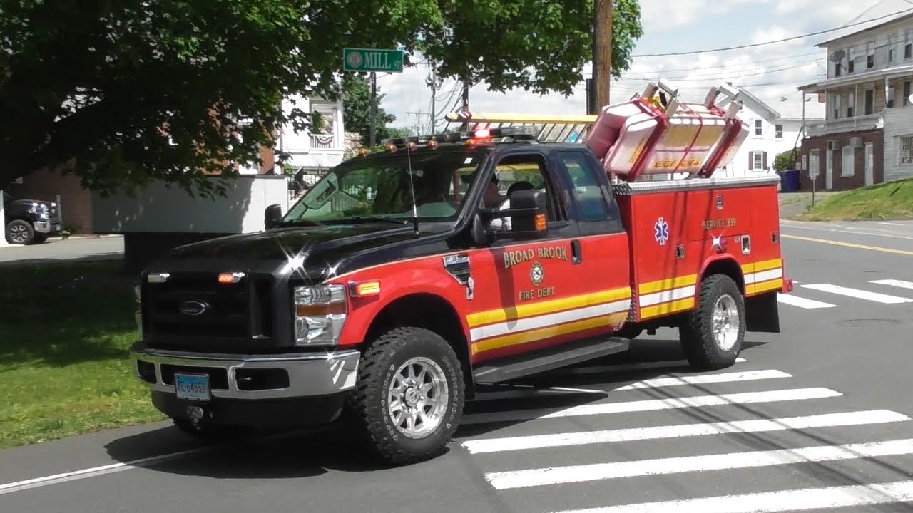 Broad Brook, CT Fire Department Service 239 Responding YouTube