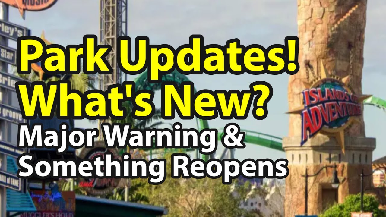 What’s New at Universal’s Islands of Adventure | The Re-opening of Poseidon Fury | Important Warning