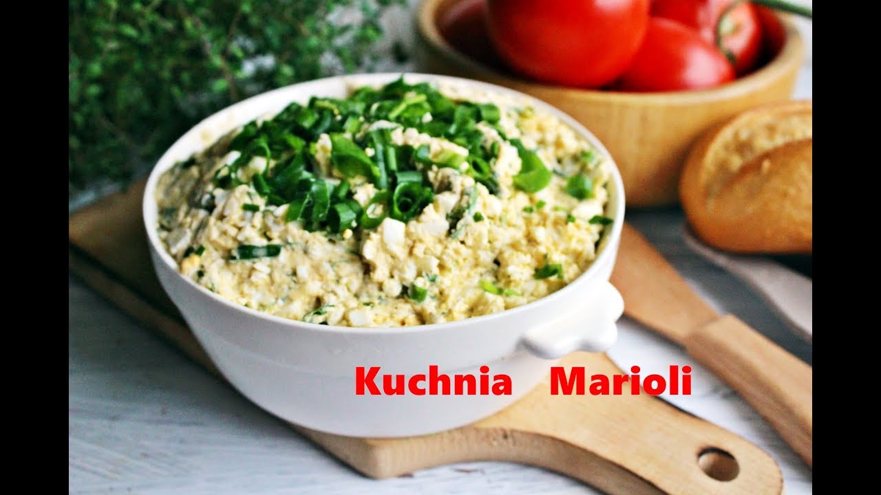 KREMOWA PASTA JAJECZNA ZE SZCZYPIORKIEM YouTube