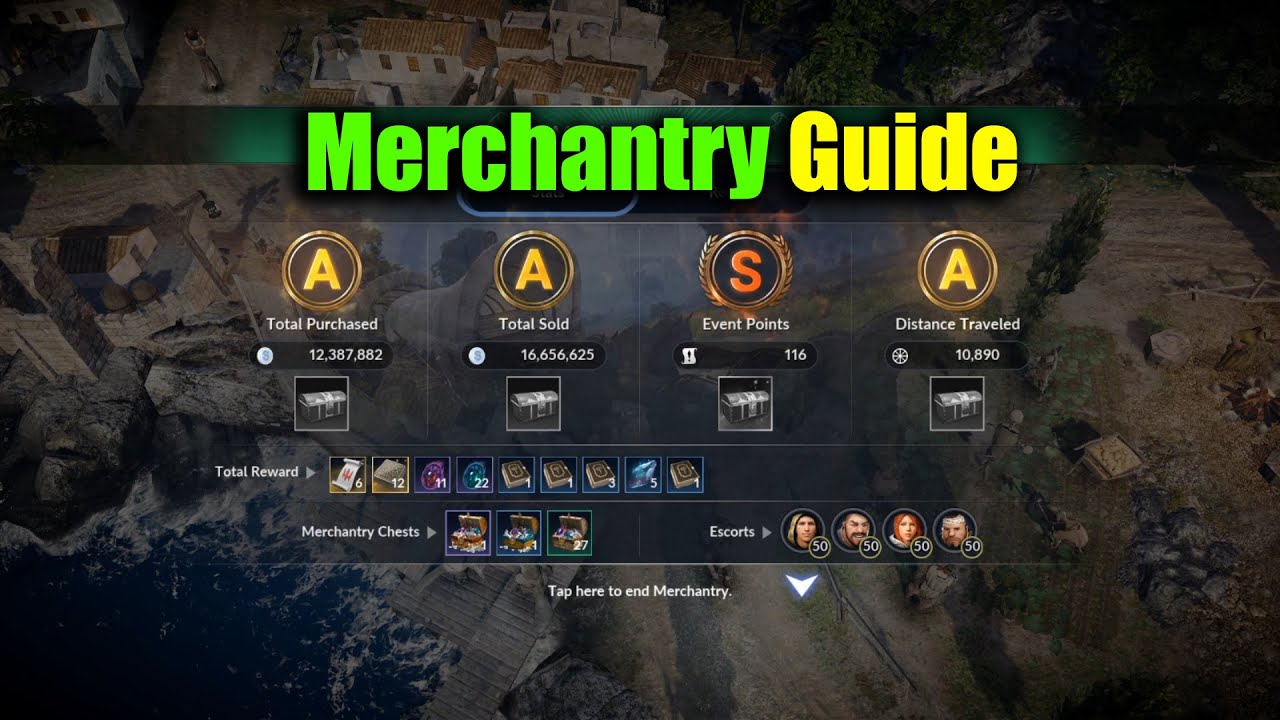 Black Desert Mobile Merchantry Guide Tips YouTube