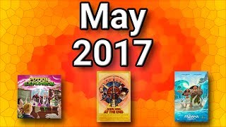 What I've Played, Read, and Watched - May 2017
