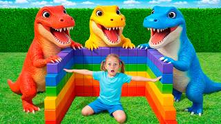 ¡Corre con los Dinosaurios! Aprende a Ser Rápido y Seguro 🏃‍♀️🦖
