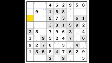 Medium Level: New York Times Sudoku Solution, 27 May 2022.