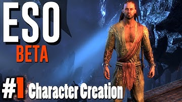 Elder Scrolls Online Beta - Character Creation
