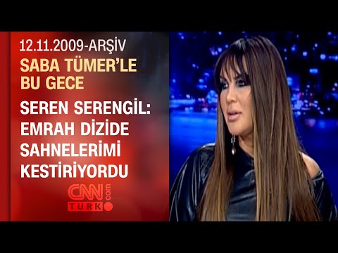 Seren Serengil: Hasta olan köpekleri eve alıp iyileştiriyorum - Saba Tümer'le Bu Gece - 12.11.2009