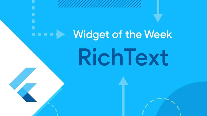 RichText (Flutter Widget of the Week)