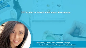 CDT Codes for Dental Restoration Procedures