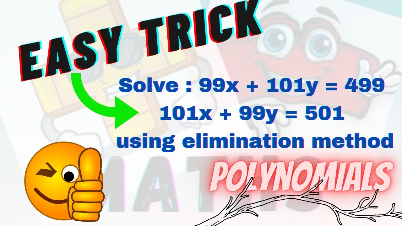 solve-99x-101y-499-101x-99y-501-using-elimination-method
