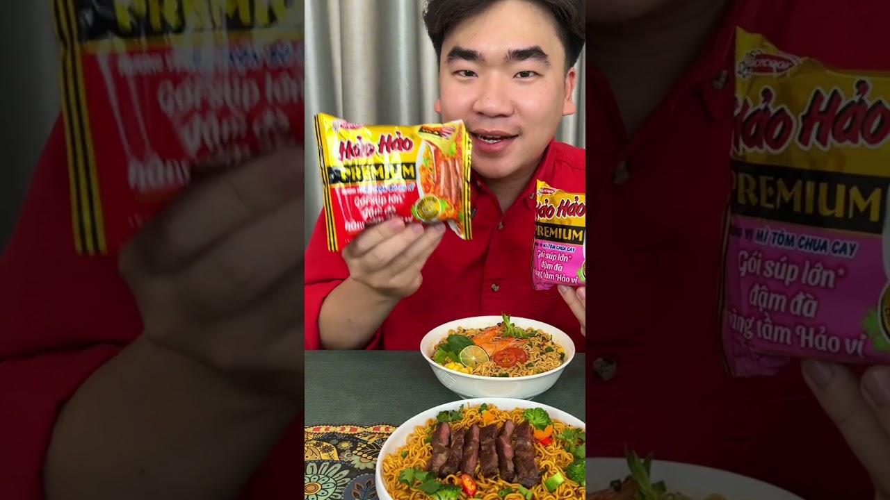 CÓ AI THỬ GÓI HẢO HẢO PREMIUM MỚI NÀY CHƯA GIƠ CÁI TAY LÊN NÀO