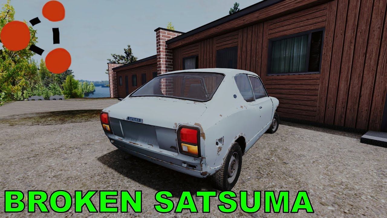 RESTORING AN ABANDONED RUSTY SATSUMA BeamNG.drive YouTube