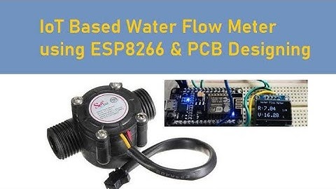 water flow sensor project iot based blynk app mobile and thingspeak programing nodemcu codes