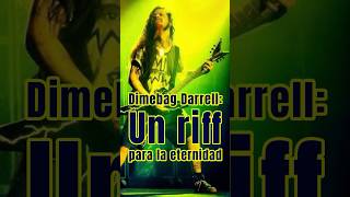 Dimebag Darrell: Un Riff para eternidad. #DimebagDarrell #Pantera #Metal #GuitarHero #Leyenda #RIP