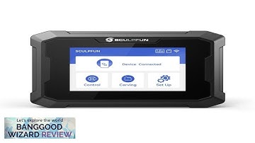 SCULPFUN TS1 Laser Engraver Touchscreen 3.5inch Control Terminal Real-time Slicing Function Review