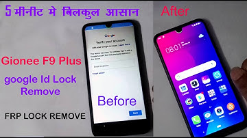 Gionee F9 Plus Frp Bypass without Pc Very Easy 100% working 2020
