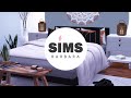 SIMS 4 | 8+ SIM FAMILY MODERN COTTAGE WINTER HOME | DL + CC | STOP MOTION