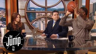 Tracy McGrady breaks down LeBron James' new shooting form | The Jump | ESPN