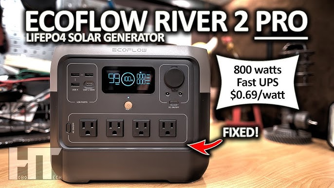 EcoFlow River 2 Pro review: loud power cube