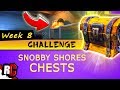 Week 8 Challenges Fortnite Chest Map