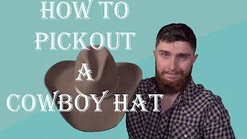 Jak poznáte, že je kovbojský klobouk kvalitní?