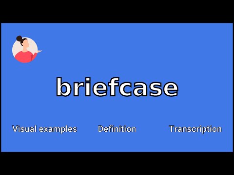 वीडियो: क्या ब्रीफकेस एक अमेरिकी शब्द है?