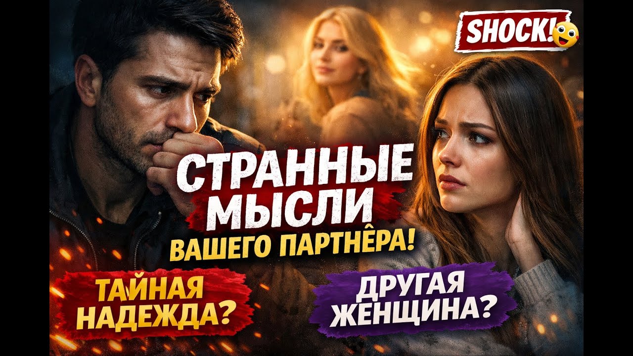 СТРАННЫЕ МЫСЛИ ВАШЕГО ПАРТНЕРА #таро