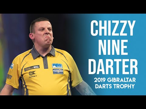 NINE-DARTER! Chizzy hits a perfect leg in Gibraltar!