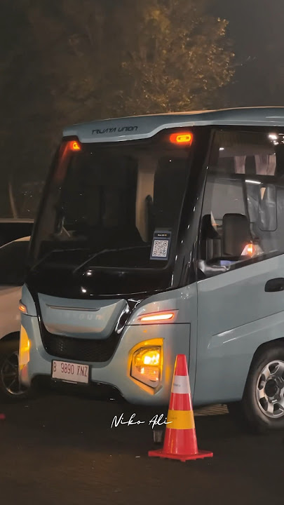Bus Baru Po Sumber Alam buatan karoseri Trijaya Union