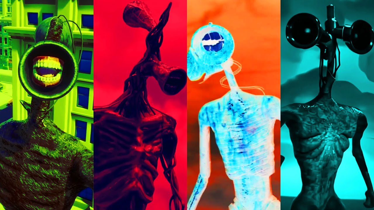 Siren Head 🆚 Siren Head 🆚 Siren Head 🆚 Siren Head - Coffin Dance (Cover)