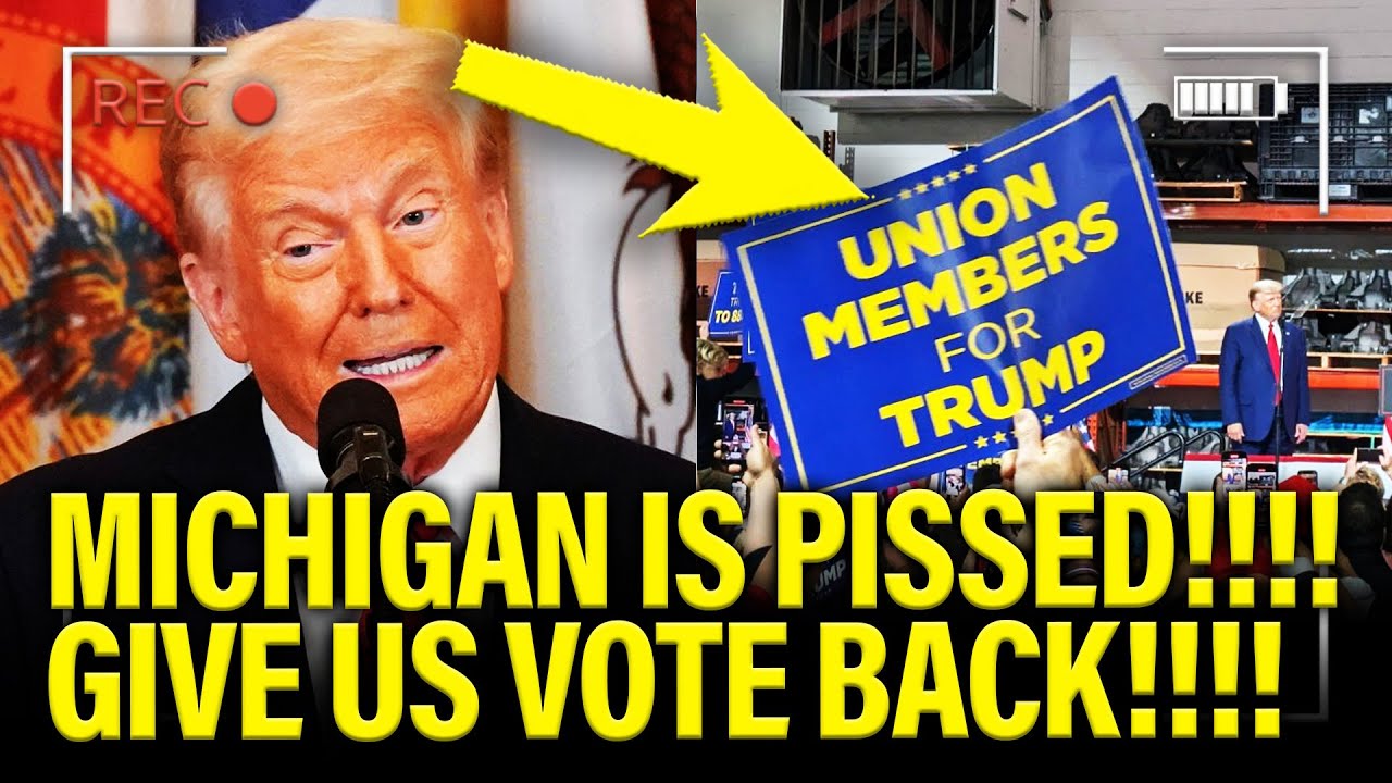 PISSED OFF Michigan Voters UNLEASH HELL on Trump
