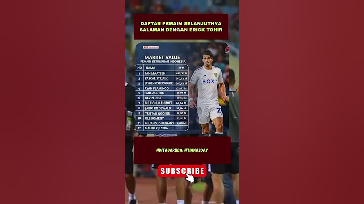 Daftar Pemain Selanjutnya yang Ingin Gabung Skuad Timnas Indonesia #naturalisasi #belanda