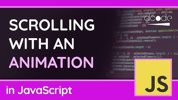 Scrolling with animations using "window.scrollTo" - JavaScript Tutorial