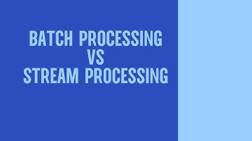 Batch Processing vs Stream processing | Data engineering Basics