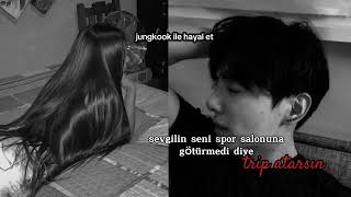 Jungkook ile hayal et «𝖲𝖾𝗏𝗀𝗂𝗅𝗂𝗇 𝗌𝖾𝗇𝗂 𝗌𝗉𝗈𝗋 𝗌𝖺𝗅𝗈𝗇𝗎𝗇𝖺 𝗀ö𝗍ü𝗋𝗆𝖾𝖽𝗂 𝖽𝗂𝗒𝖾 𝗍𝗋𝗂𝗉 𝖺𝗍𝖺𝗋𝗌ı𝗇»  1/2●