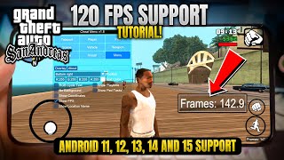 GTA SA 120FPS for v2.10 | Boost FPS on All Android Devices 2025