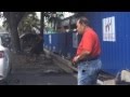 Old Guy Takes Piss in Public Caught on Tape! Gross!!