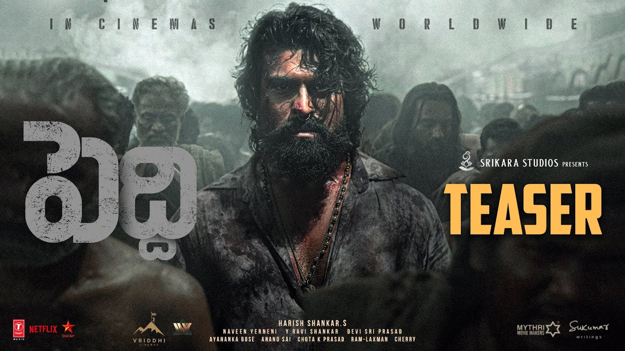 Peddi - Release Teaser | Ram Charan, Shivaraj Kumar | Buchi Babu Sana | Jahnvi Kapoor | AR Rahman